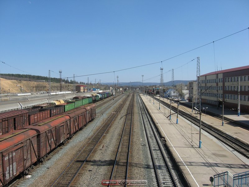 ЖД развязка в Тлт (станция Жигулёвское море)